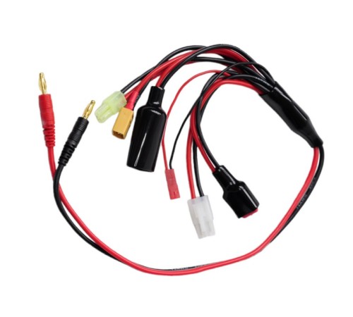 Кабель для зарядного устройства Banana - TRX/Tamiya/JST/T-plug/Mini Tamiya/XT60