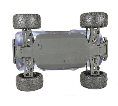 Радиоуправляемый монстр Remo Hobby SMAX Brushless V2.0 (синий) 4WD 2.4G 1/16 RTR
