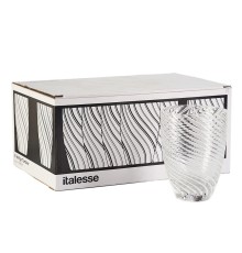 Стаканы сервировочные Italesse Vertigo Tumbler Clear 6 шт