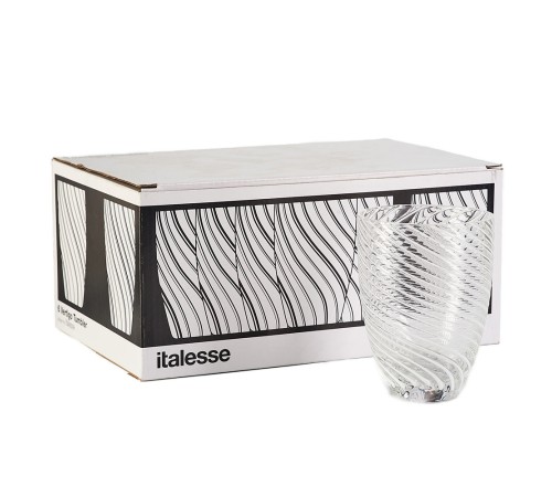 Стаканы сервировочные Italesse Vertigo Tumbler Clear 6 шт