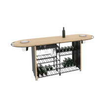 Дегустационный стол Architecture Intérieure du Vin Tasting counter 224 см