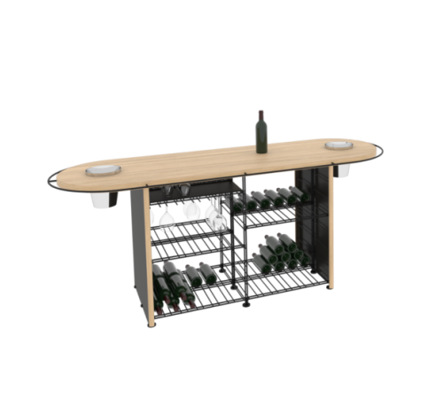 Дегустационный стол Architecture Intérieure du Vin Tasting counter 224 см
