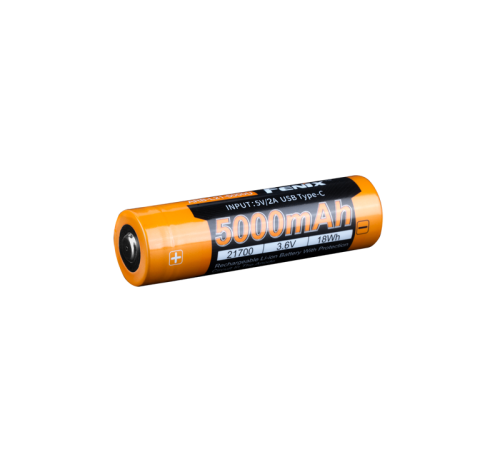 Аккумулятор 21700 Fenix ARB-L21-5000U с разъемом для USB, ARB-L21-5000U