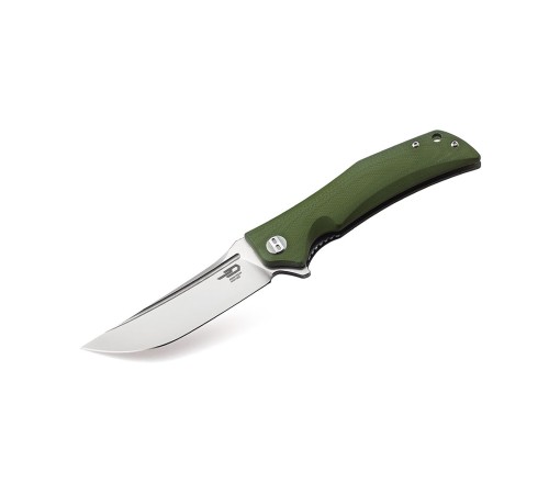 Нож Bestech Scimitar сталь D2, рукоять G10 зеленая