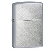 Зажигалка ZIPPO с покрытием Herringbone Sweep, латунь/сталь, серебристая, матовая, 38x13x57 мм