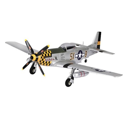 Радиоуправляемый самолет Top RC P-51D Pro желтый 750мм flight controller PNP