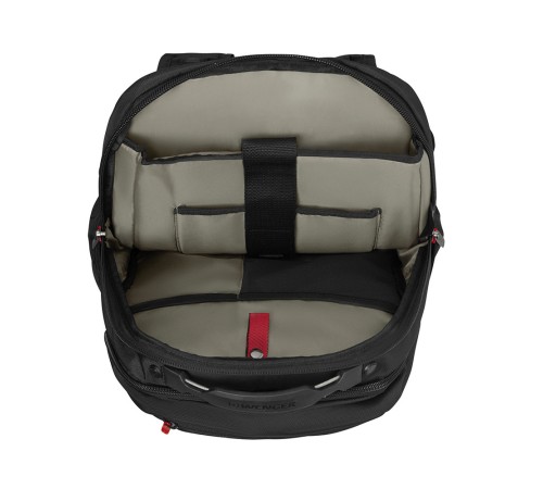 Рюкзак WENGER Cosmic, серый, ПВХ/полиэстер,34 x 49 x 23 см,30л