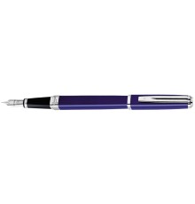 Перьевая ручка Waterman Exception Slim Blue Lacquer ST. Перо - золото 18К