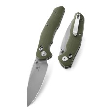 Нож Bestechman Ronan сталь 14C28N, рукоять G10 зеленая