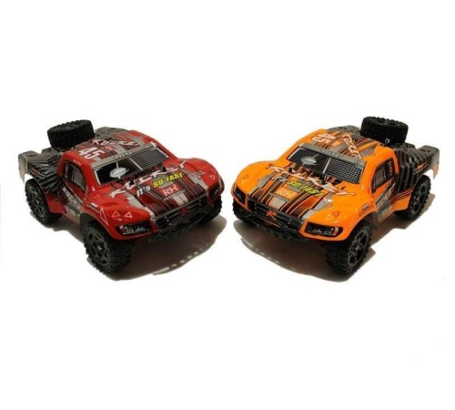 Радиоуправляемый шорт-корс Remo Hobby Rocket UPGRADE (оранжевый) 4WD 2.4G 1/16 RTR