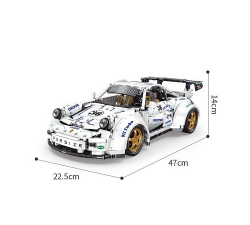 Конструктор RCM автомобиль Super car 911 (2125 деталей)