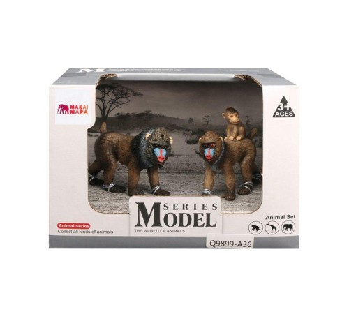 Набор фигурок животных MASAI MARA MM211-142 серии 