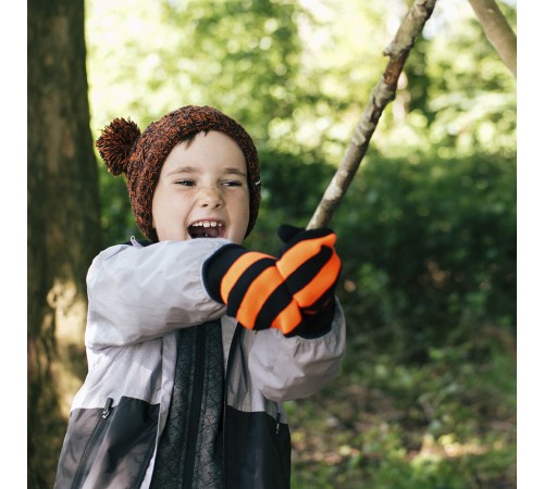 Водонепроницаемые детские варежки Dexshell Children mittens, оранжевые DG536M