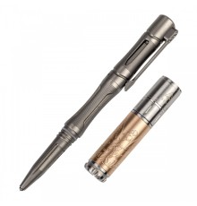 Набор Fenix ручка T5Ti + фонарь F15 серый, T5TIF15GY