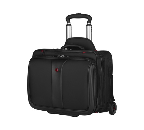 Мобильный офис WENGER Patriot с чехлом для ноутбука 15,6'', черный, 100% полиэстер 43х41х31 см, 25 л
