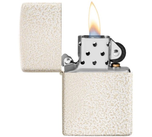 Зажигалка ZIPPO Classic с покрытием Mercury Glass, латунь/сталь, бежевая, матовая, 38x13x57 мм