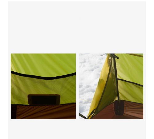 Палатка 2-местная Naturehike Opalus NH17L001-L, 20D, зеленый, 6976023924781