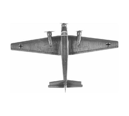 Сборная модель ZVEZDA Немецкий самолет Юнкерс Ю-52, 1/200