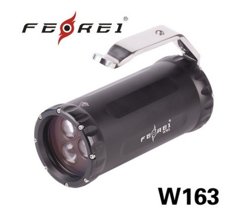 Фонарь для дайвинга Ferei W163B CREE XM-L2 (теплый свет диода)