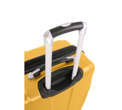 Чемодан SWISSGEAR ADAMS, желтый, АБС-пластик, 52 x 31 x 78 см, 96 л