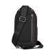 Рюкзак на одно плечо VICTORINOX Architecture Urban2 Sling Bag, черный, полиэстер/кожа, 17x8x28 см, 2 л