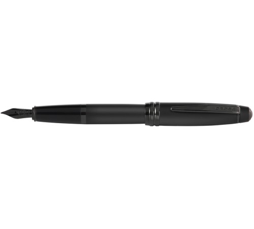 Перьевая ручка Cross Bailey Matte Black Lacquer, перо F. Цвет - черный.