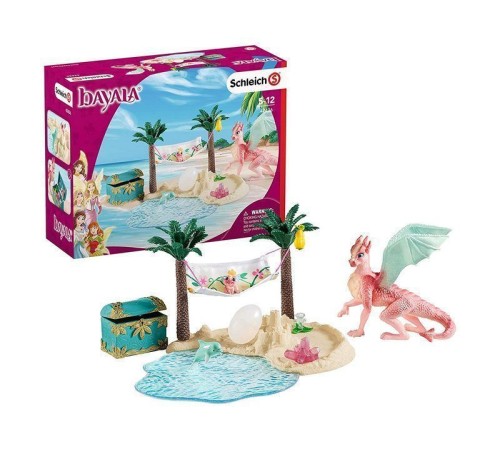 Фигурка Schleich Остров драконов с кладом