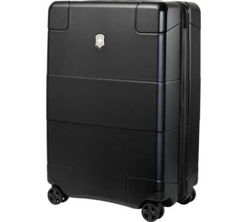 Чемодан VICTORINOX Lexicon, чёрный, 100% поликарбонат, 45x28x68 см, 73 л
