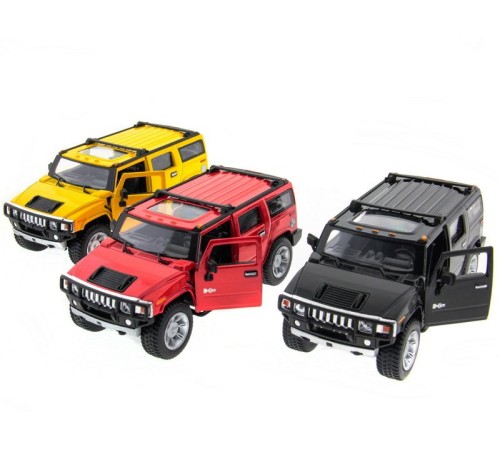 Машина Kinsmart 1:32 2008 Huммer H2 SUV (1/6шт.) б/к
