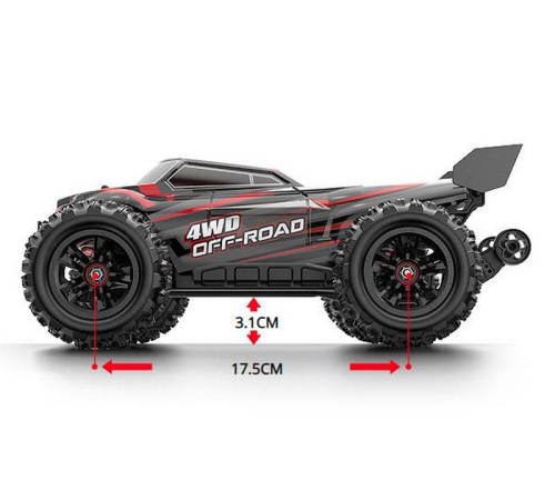 Радиоуправляемая трагги MJX Hyper Go 16210 Brushless 4WD 2.4G LED 1/16 RTR