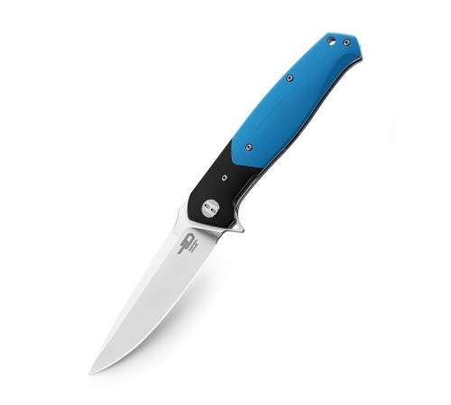Нож Bestech Swordfish сталь D2, рукоять G10 черно-синяя