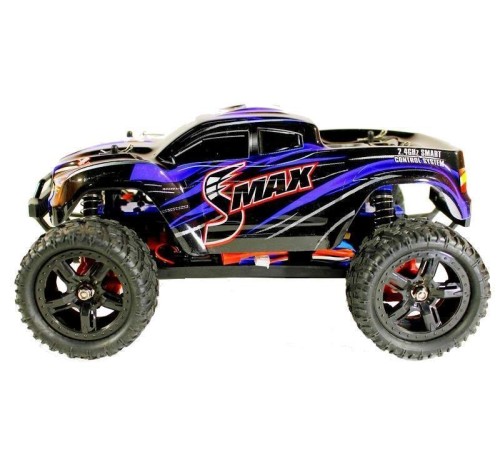 Радиоуправляемый монстр Remo Hobby SMAX Brushless UPGRADE (синий) 4WD 2.4G 1/16 RTR