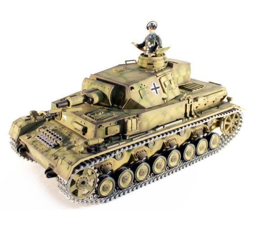Р/У танк Taigen 1/16 Dak PZ.Kpfw. IV Ausf. F-1 (Германия) HC 2.4G RTR