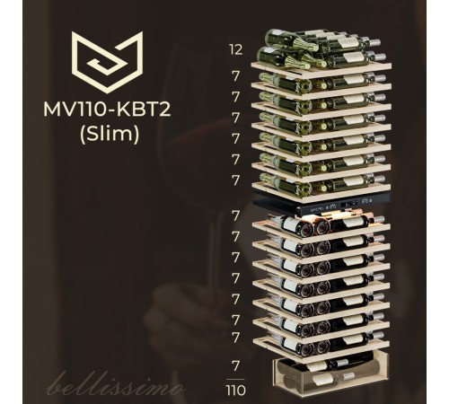 Винный шкаф Meyvel MV110-KBT2