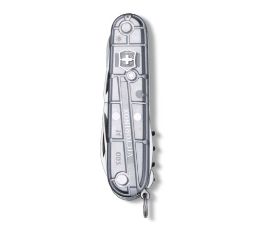 Нож перочинный VICTORINOX Climber, 91 мм, 14 функций,  полупрозрачный серебристый