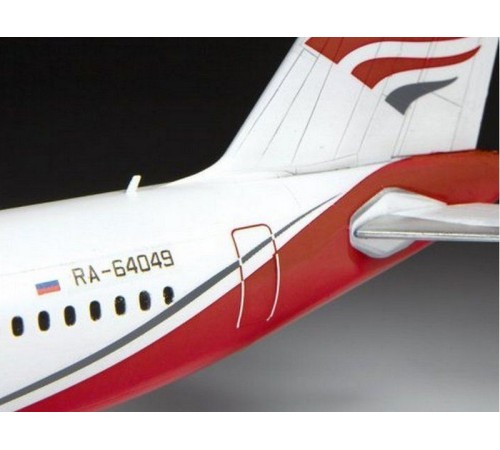 Сборная модель ZVEZDA Пассажирский авиалайнер Ту-204-100, 1/144