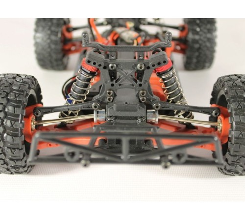 Радиоуправляемый шорт-корс Remo Hobby Rocket UPGRADE V2.0 (красный) 4WD 2.4G 1/16 RTR