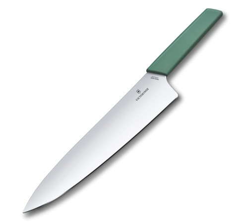 Нож разделочный VICTORINOX Swiss Modern, 25 см, сталь / синтетический материал, шалфейный