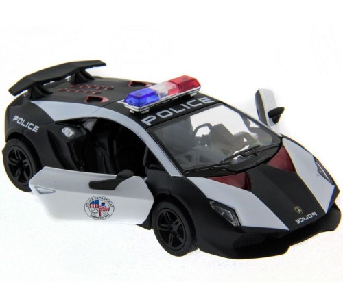 Машина Kinsmart 1:40 Lamborghini Police Sesto Elemento в асс. инерция (1/12шт.) б/к
