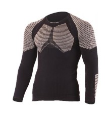 Футболка  мужская WEROLO/ дл. рукав/ шерсть 300/ черный/ L/XL, WEROLO9070LXL
