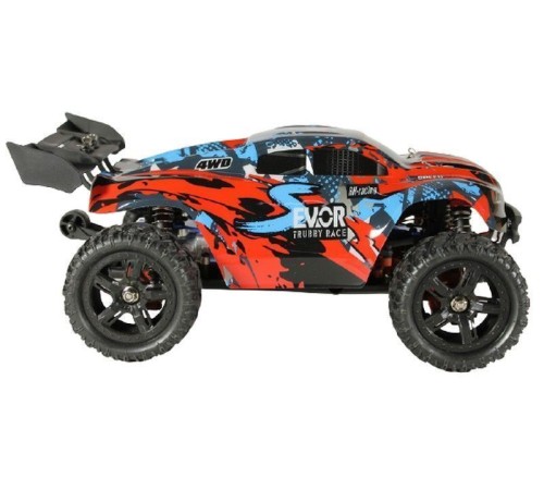 Радиоуправляемая трагги Remo Hobby S EVO-R Brushless UPGRADE V2.0 (красный) 4WD 2.4G 1/16 RTR