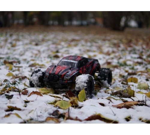 Радиоуправляемый монстр Remo Hobby MMAX PRO (красный) Li-Po 4WD 2.4G 1/10 RTR