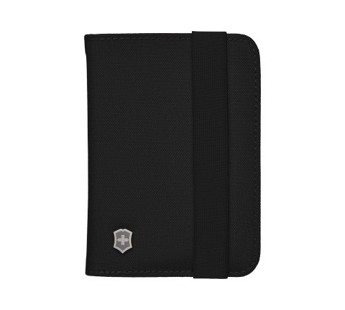 Обложка для паспорта VICTORINOX TA 5.0 Passport Holder, с RFID защитой, чёрная, нейлон, 10x1x14 см