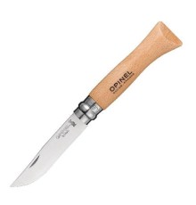 Нож Opinel №6, нержавеющая сталь, рукоять из бука, 123060