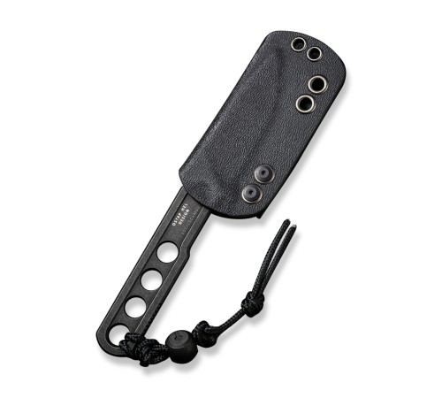 Нож CIVIVI Fixed Blade Circulus 10Cr15CoMoV Steel Black Stonewashed Handle Ostap Hel Design