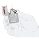 Зажигалка ZIPPO Iron Maiden с покрытием Street Chrome, латунь/сталь, серебристая, 38x13x57 мм