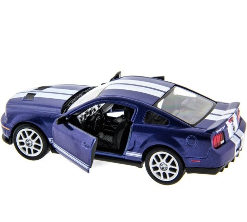 Машина Kinsmart 1:38 Shelby GT500 2007 иннерция (1/12шт.) б/к