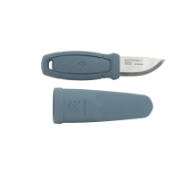 Нож Morakniv Eldris LightDuty, нержавеющая сталь, цвет светло-синий, с ножнами, 13851