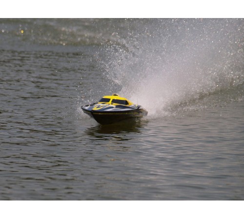 Радиоуправляемый катер Joysway Alpha Yellow Brushless 4S Li-Po 2.4G RTR