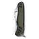 Нож перочинный VICTORINOX Swiss Soldier's Knife 08, 111 мм, 10 функций, зелёный с чёрными вставками